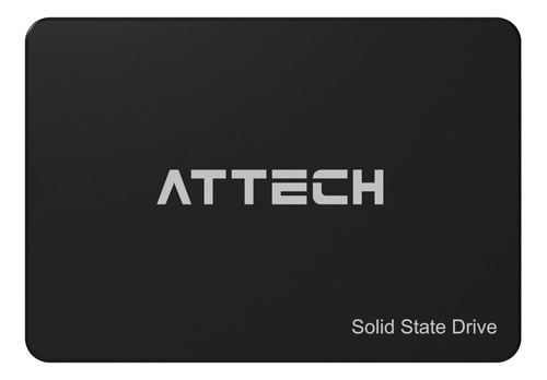 Disco Sólido Ssd Interno Attech At422 256gb Negro