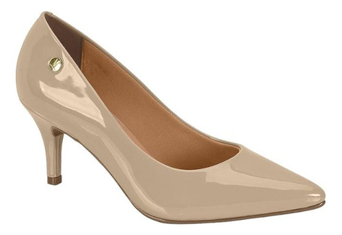 Scarpin Verniz Salto Fino 7cm Feminino Vizzano