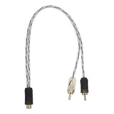 Cable Rca 100% Cobre Ofc Tipo Y 1 Hembra Y 2 Machos