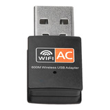 Adaptador Inalámbrico Usb De Doble Banda, 600 Mbps, 2,4 Ghz