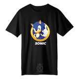 Polera Sonic - Videojuego - Serie - Erizo - Estampaking