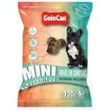 Mini Bocadito Perro Bajo En Grasas Golocan- Pack X3 Unidades