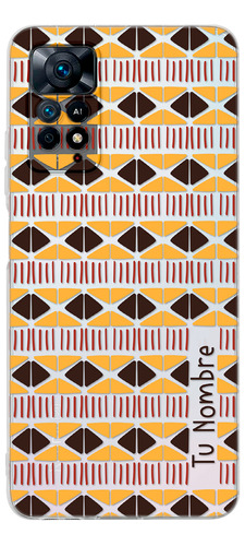 Funda Para Xiaomi Tribal Étnico Abstracto Tu Nombre