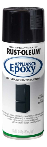 Aerosol Epoxy Negro Brillante Rust Oleum 