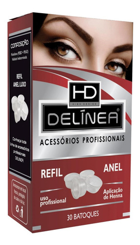 Delinea Kit Batoque Para Anel Luxo Com 30 Unds