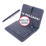 Funda Estuche 10 Y 9.7 Pulgadas C/ Teclado Para Tablet Stock