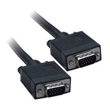 Cable Vga Macho A Macho Manhattan Color Negro De 1.8 Metros 