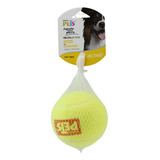 Pelota Para Perro Con Sonido Juguetes Para Perros Fancy Pets Color Amarillo