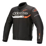 Chamarra Para Moto Alpinestars T-sp S Ignition Negro/ Rojo 