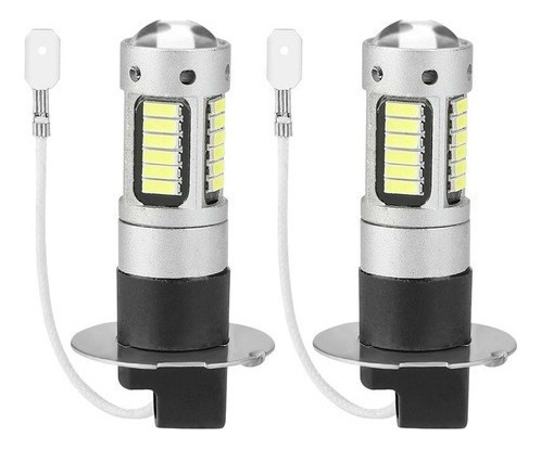 Yi 2pcs Projetor Nevoeiro Condução Lâmpada H3 Led