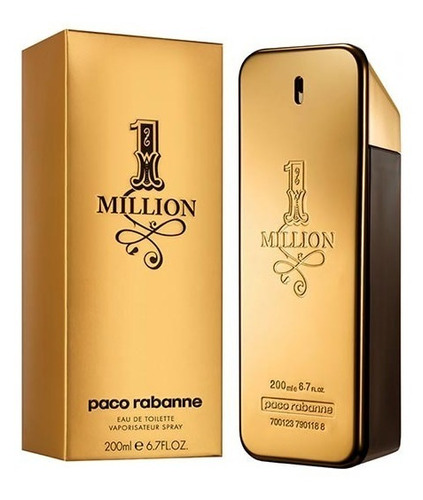 Perfume One Millon Paco Rabanne 200ml Original Importado