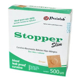 Curativo Adesivo Redondo Stopper Slim Bege C/500 - 1 Caixa