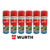 Atacado Com 06 Limpa Contato Limpeza Spray Wurth - 300ml