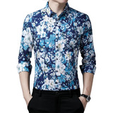 Ropa Con Flores Hawaianas Para Hombre, Camisas Florales Masc