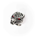 Anillo Lobo Nórdico Plata Ley 925 