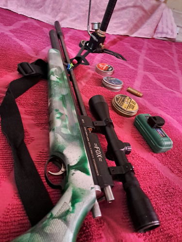 Vendo Rifle Pcp Fox M11 Regulado Buen Estado Andando Perfect