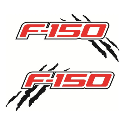 Calcomania Par F-150 Ford Genérica Raptor Camioneta Rasguño
