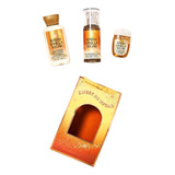 Mini Kit Warm Vanilla Sugar - Bath E Body Works 3 Em 1