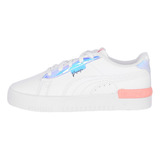 Zapatilla Puma Jada Crystal Wings Niña White/peach