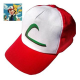 Boné Pikachu Pokémon Ash Ketchum  De Tecido Brim Top