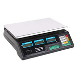 Balanza Comercial Digital 40kg Doble Visor 