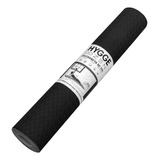 Mat Yoga Colchoneta Bicolor Pilates Fitness Tpe 4mm + Funda Color Negro/gris