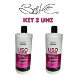 Kit Com Dois Shampoo Liso Obrigatório Belkit