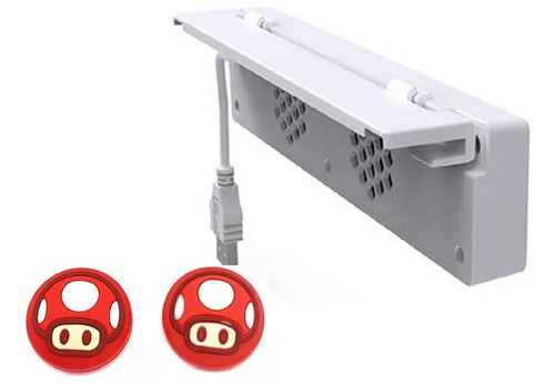 Ventilador Enfriador Para Nintendo Switch Oled+ 2 Gomas