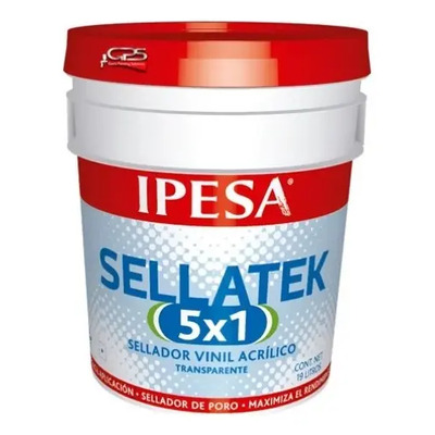 Sellador Ipesa Sellatek 5x1 Vinil Acrílico 19 L Multipropósito | Meses sin interés
