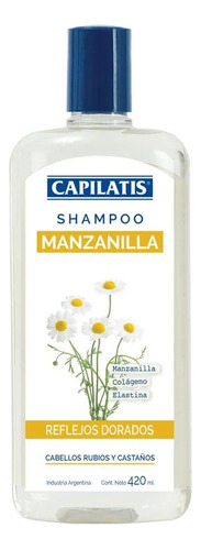 Capilatis Shampoo Manzanilla X 420ml - Reflejos Dorados