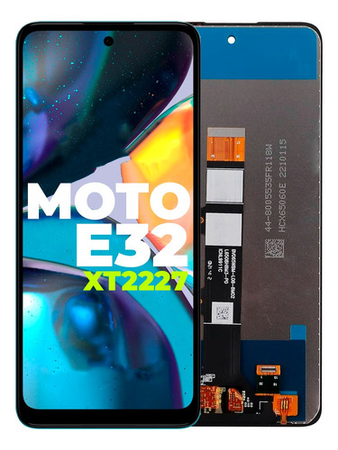 Módulo Pantalla Display Motorola Moto E32 Negro Original
