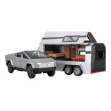 Colección De Adornos De Coche Tesla Cybertruck 1/32 En Minia