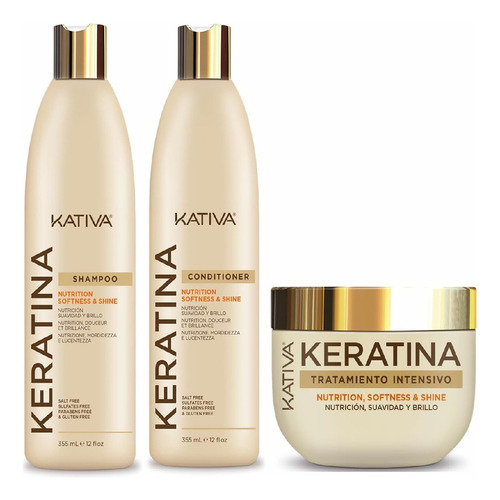 Kativa Keratina Kit 1/3-250ml C/u