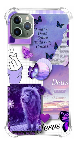 Capinha De Celular Compatível Diversos Jesus Amar A Deus