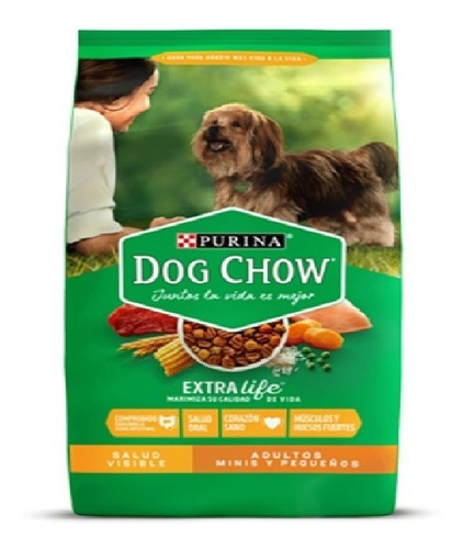Alimento Para Perro Dog Chow Adultos Minis Y Pequeños 10 Kg