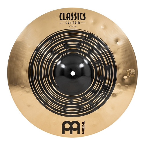 Platillo Meinl Classic Custom Dual Crash 16  Cc16duc