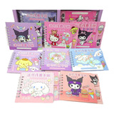 Libreta Con Stickers Sanrio Kawaii