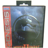 Sega Genesis. Caja + Manual Original Mortal Kombat 2