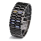 A*heartbeat Binario Reloj De, Unisex Binario Led, 30