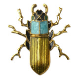Broche De Insecto De Escarabajo Vintage Para Mujer Y Hombre