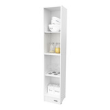 Organizador Columna Estantes Melamina Blanco Cocina 1,50 Mt