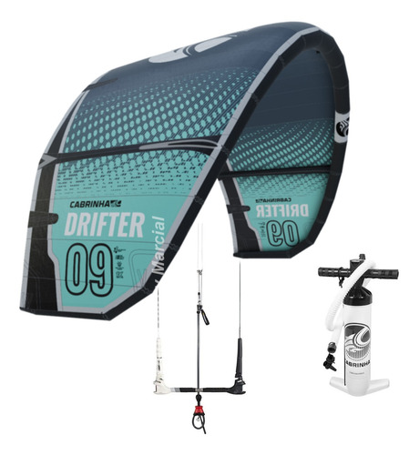 Kite Cabrinha Drifter 9 M 2021 Kitesurf + Barra + Inflador