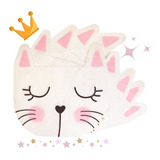 Servilletas De Papel Gatita Kitty Rosa Impresas Descartables