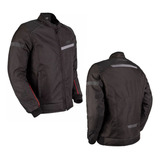 Jaqueta Moto Sky R Masculina Preta Com Proteção Impermeavel