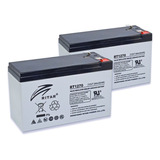 Rt1270 Ritar Batería Sellada Recargable 12v 7 Amp Hora 2pzs.