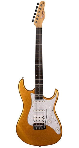 Guitarra Stratocaster Tagima Tg520 Mgy Metallic Gold Yellow