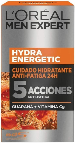 Crema Anti-fatiga Hydra Energetic, Men Expert Loreal, 50 Ml
