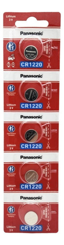 Pilas Boton Cr1220 Panasonic 1220 3v - Pack X 10 Unidades