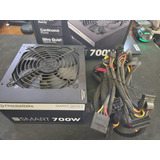 Fuente Pc Thermaltake 700w 80 Plus White Impecable