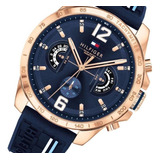 Reloj Tommy 1791474 Caballero Cobre Azul